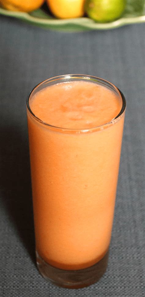cantaloupe-ginger-smoothie-epicures-table image