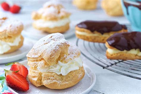 cream-puffs-and-clairs-recipe-king-arthur image
