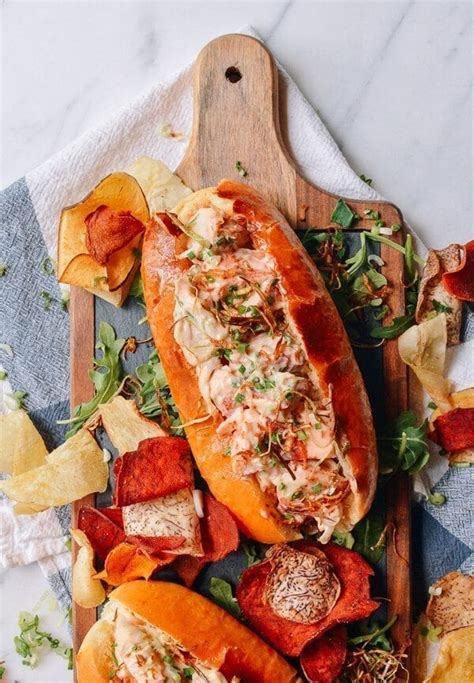 lobster-rolls-with-crispy-ginger-scallions-the image