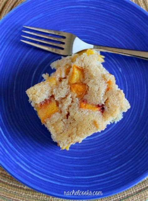 peach-coffee-cake-recipe-easy-rachel-cooks image