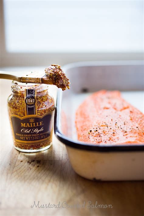 baked-salmon-with-mustard-seed-crust-feasting-at-home image