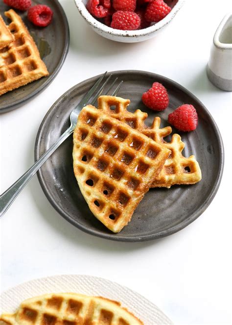 best-coconut-flour-waffles-only-6-ingredients image