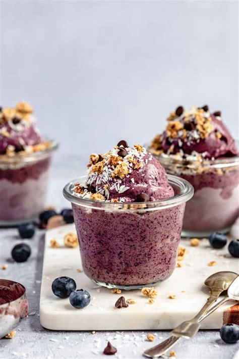2-ingredient-blueberry-nice-cream-ambitious-kitchen image