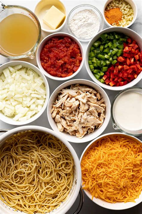 easy-cheesy-chicken-spaghetti-casserole-midwest image