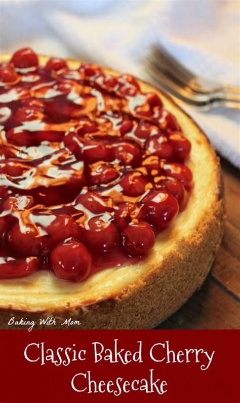 classic-baked-cherry-cheesecake-baking-with-mom image