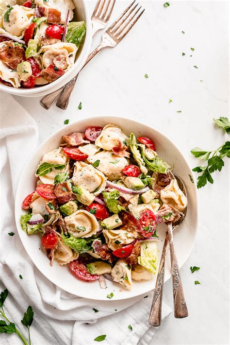 blt-tortellini-salad-garnish-glaze image