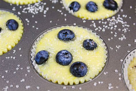 lemon-blueberry-muffins-with-yogurt-easy-healthy image