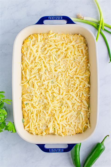 mexican-corn-casserole-with-cheese-kitchen-divas image
