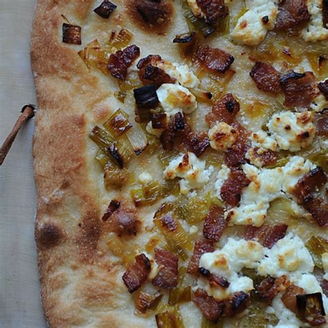 leek-bacon-and-goat-cheese-pizza-recipe-on-food52 image