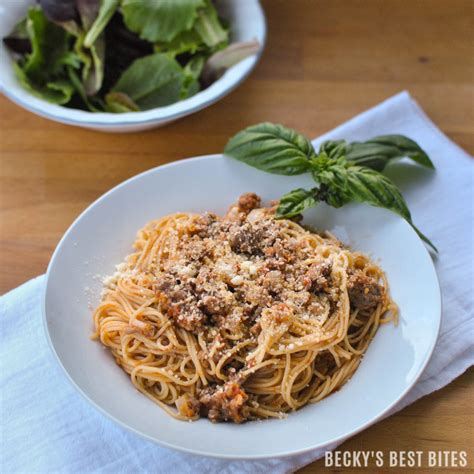 roasted-tomato-spaghetti-sauce-beckys-best-bites image