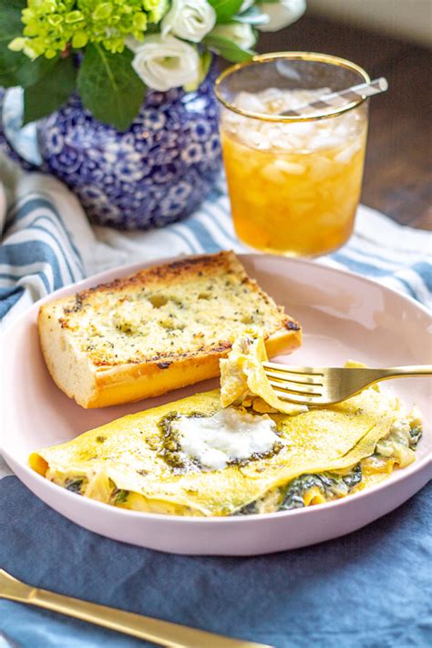 spinach-artichoke-omelettes-an-easy-brunch image
