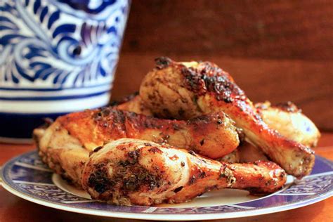 spicy-chicken-drumsticks-recipe-simply image
