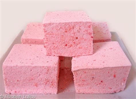 homemade-strawberry-marshmallows image