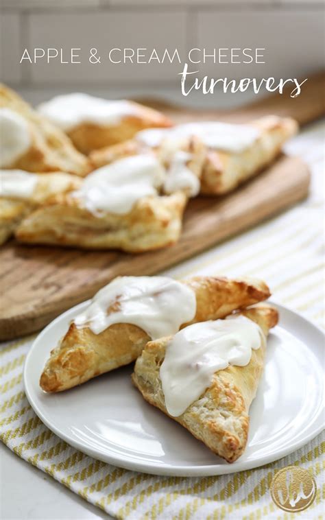 cream-cheese-and-apple-turnovers-easy image
