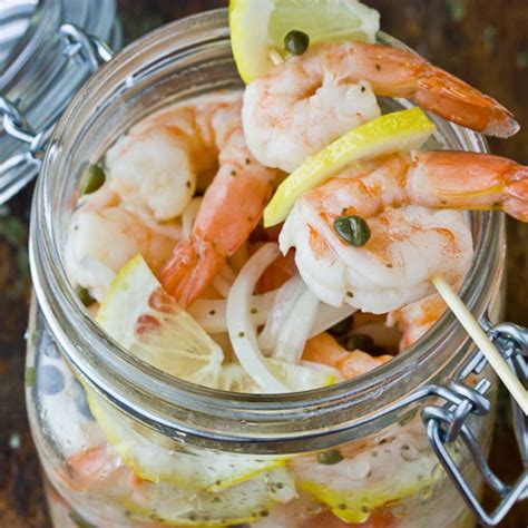 pickled-shrimp-recipe-southern-style-kitchn image