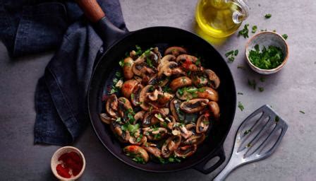 garlic-mushrooms-recipe-bbc-food image