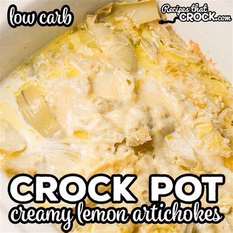 crock-pot-creamy-lemon-artichokes-low-carb image