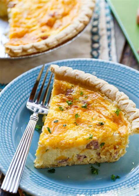 easy-ham-and-cheese-quiche-spicy-southern-kitchen image