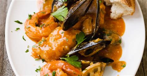 mixed-seafood-in-tomato-sauce-recipe-eat-smarter-usa image