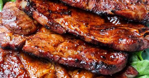 the-best-barbecued-pork-steaks-recipe-yummly image