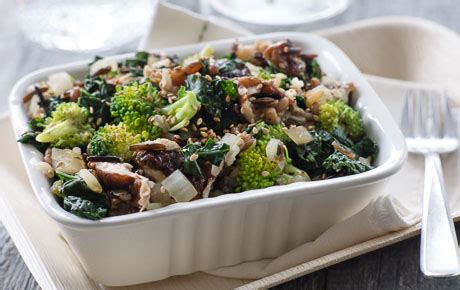 wild-rice-blend-stir-fry-with-green-veggies-whole image