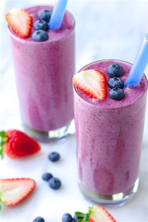 mixed-berry-smoothie-with-yogurt-cooking-for-my-soul image
