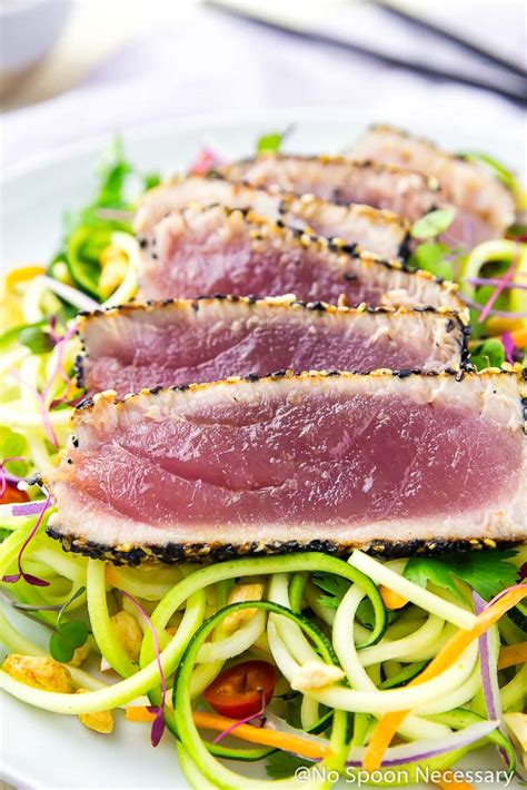 sesame-crusted-seared-tuna-no-spoon-necessary image