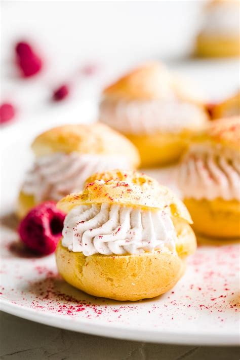 simple-raspberry-creme-puffs-sweet-savory image
