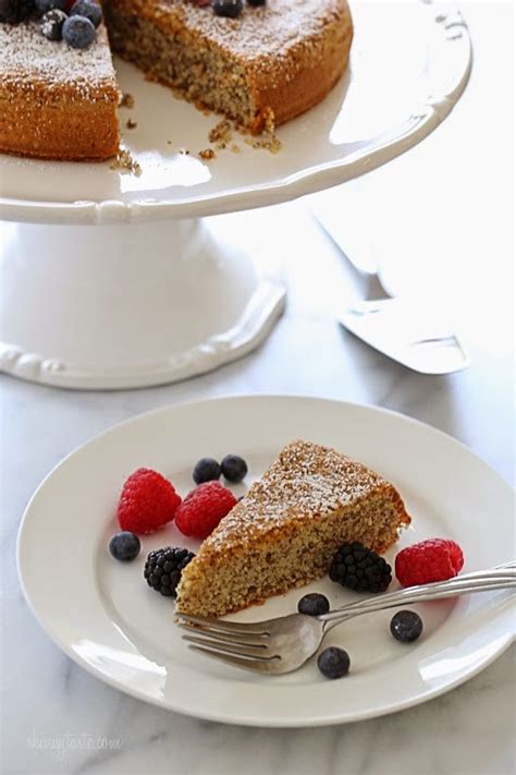 5-ingredient-almond-cake-with-fresh-berries-skinnytaste image