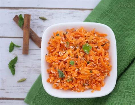 carrot-coconut-salad-vidhyas-vegetarian-kitchen image