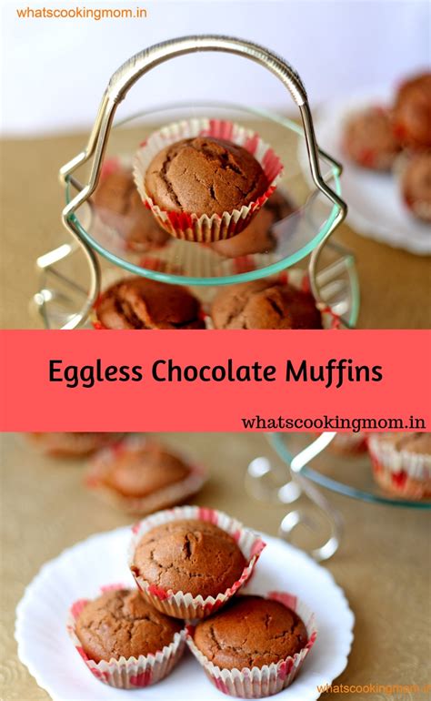 eggless-chocolate-muffins-whats-cooking-mom image
