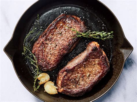 pan-seared-strip-steak-recipe-cooking-light image