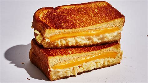 breakfast-grilled-cheese-with-soft-scrambled-eggs image
