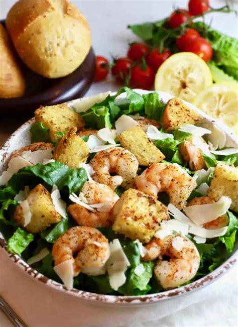 easy-shrimp-caesar-salad-recipe-gritsandpineconescom image