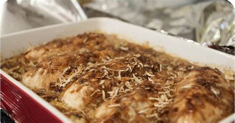 chicken-and-rice-bake-with-onion-soup-mix image