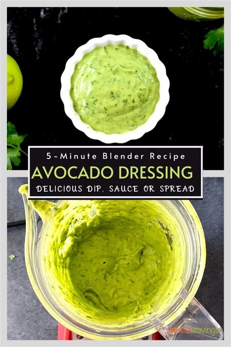 5-minute-creamy-avocado-dressing-spice-cravings image