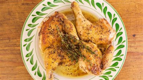 emeril-lagasses-crispy-pan-roasted-chicken-with-garlic image