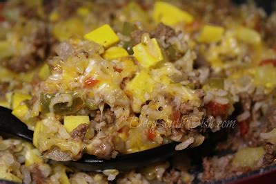 ground-beef-and-squash-skillet-deep-south-dish image