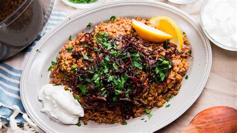 lentils-and-rice-with-caramelized-onions-youtube image