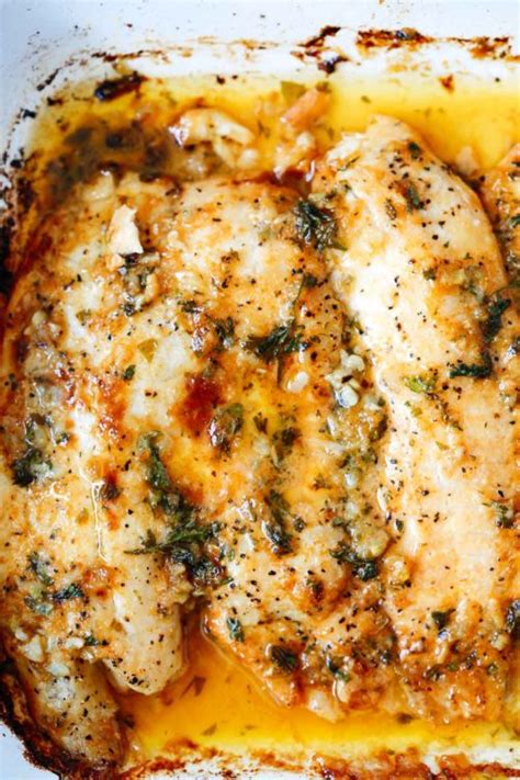 baked-tilapia-with-garlic-butter-primavera-kitchen image