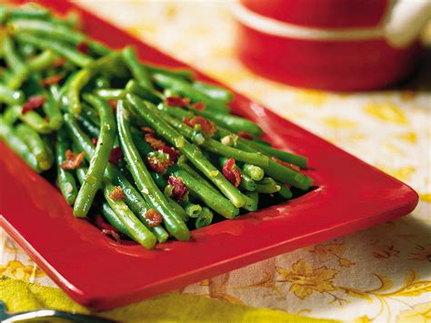 sauted-green-beans-with-bacon-recipe-myrecipes image