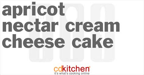 apricot-nectar-cream-cheese-cake image