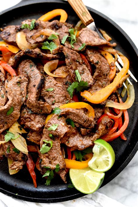 how-to-make-the-best-steak-fajitas-foodiecrush image