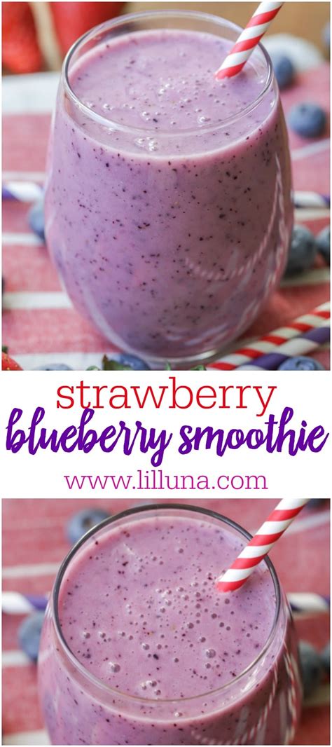 strawberry-blueberry-smoothie-a image