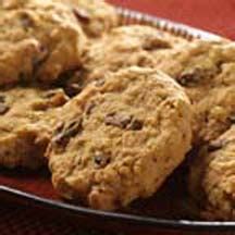 harvest-pumpkin-oatmeal-raisin-cookies image