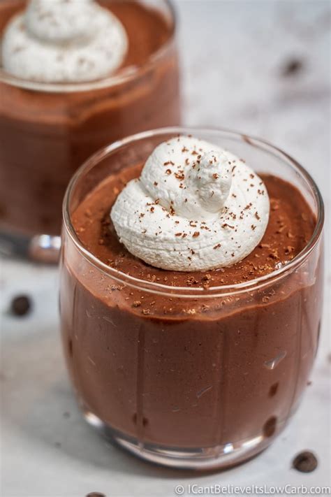 best-sugar-free-keto-chocolate-pudding-recipe-low image