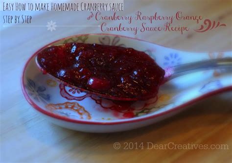step-by-step-cranberry-sauce-plus-cranberry-raspberry image