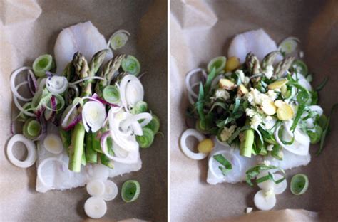 cod-with-asparagus-in-parchment-paper-popsugar-food image