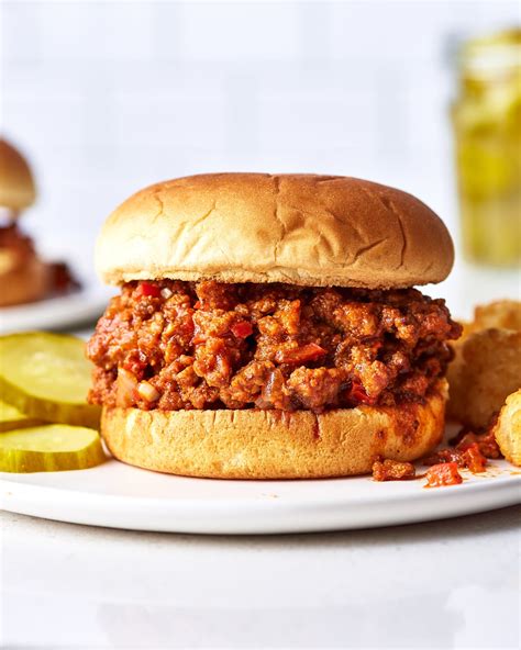 how-to-make-the-best-homemade-sloppy-joes-kitchn image