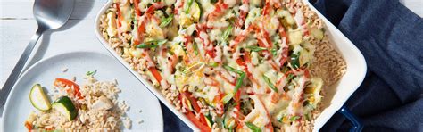southwest-style-casserole-with-chicken-rice image